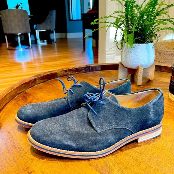 J Shoes | Shoes | Blue Suede J Shoes | Poshmark display picture 1